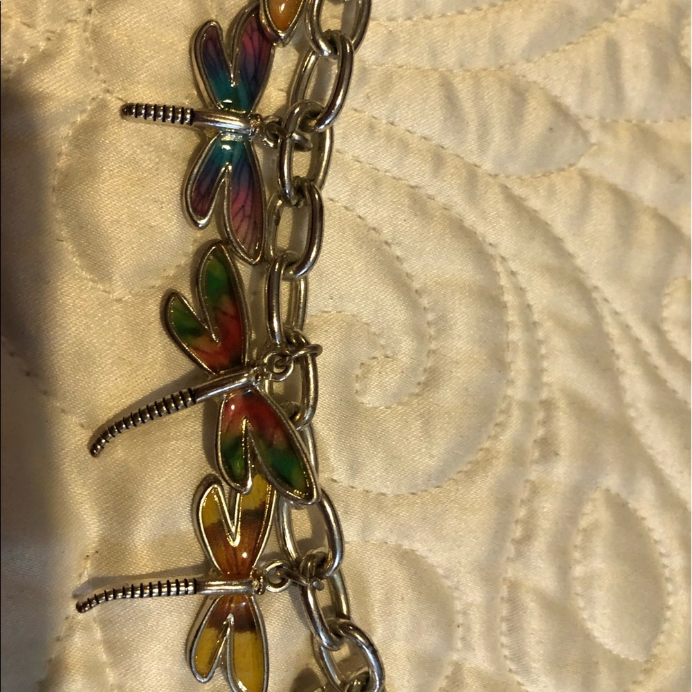 Dragon fly bracelet.